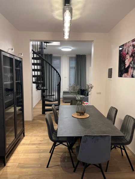 Exclusive two-level apartment with private terrace on the canal Brussels, Brussels, Belgium