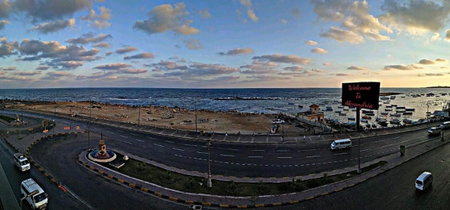 شقه مميزه علي البحر مباشره للعائلات فقط ميامي اسكندريه, Alexandria, Egypt