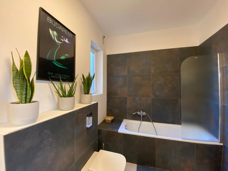 2 bedroom 107 m2 loft with balcony, Budapest, Hungary
