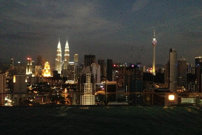 KLCC Regalia Suites Infinity Pool Kuala Lumpur, Kuala Lumpur, Malaysia