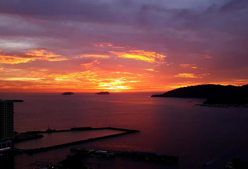 Jesselton Quay Sea View, Kota Kinabalu, Malaysia