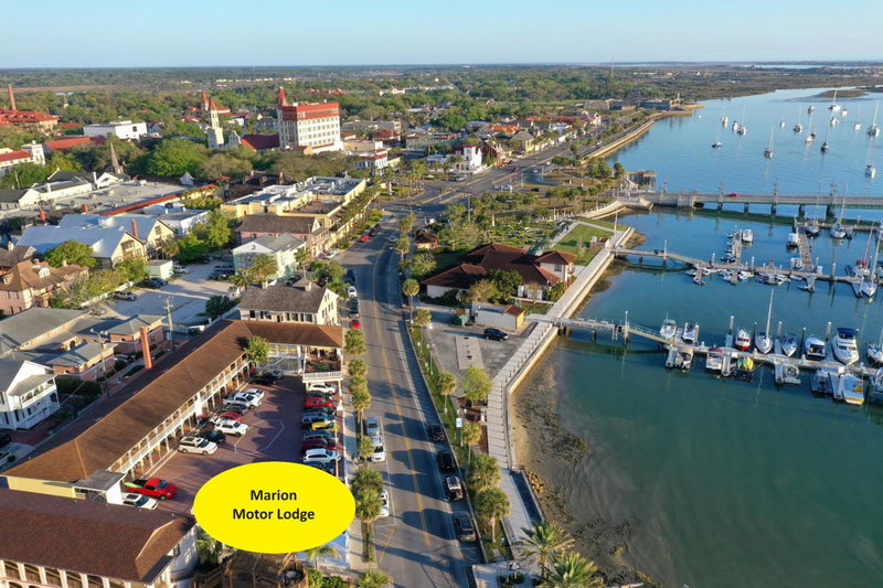Historic Waterfront Marion Motor Lodge in downtown St Augustine, St. Augustine, United States