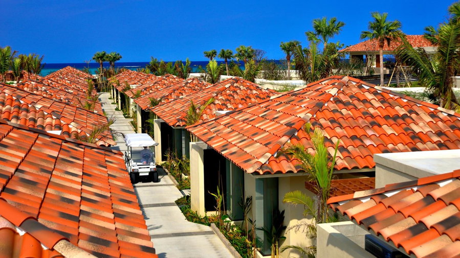 The Uza Terrace Beach Club Villas, Yomitan, Japan