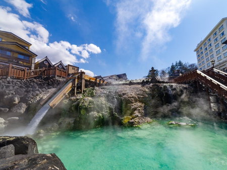 KAMENOI HOTEL Kusatsu Yubatake, Kusatsu, Japan