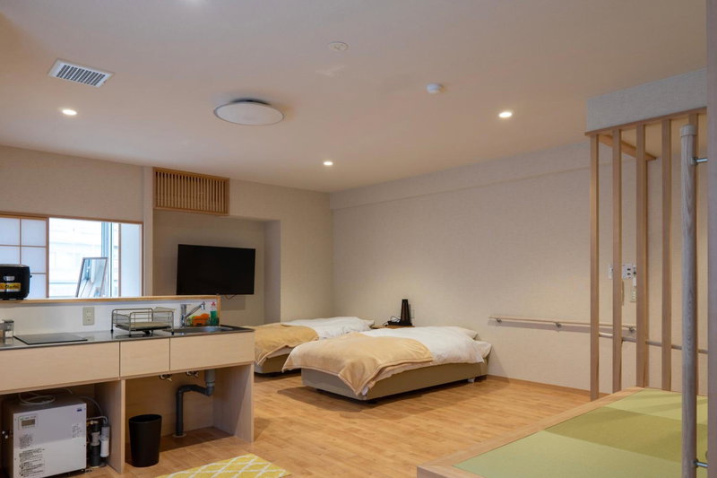 Yumori Onsen Hostel, Fukushima, Japan