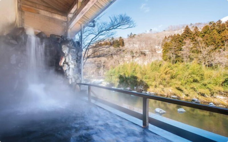 Akiu Onsen Hotel Hananoyu, Sendai, Japan