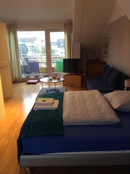 Dachstudio mit Bad und Terasse, Cologne, Germany