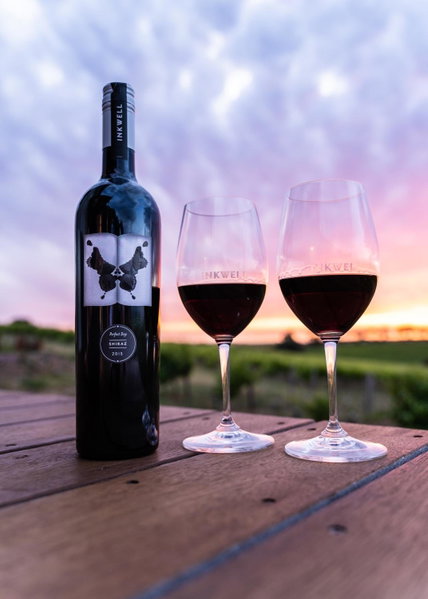 Hotel California Road at Inkwell Wines, McLaren Vale, Australia