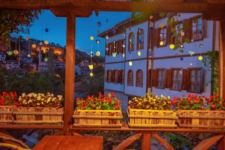 Cesmeli Konak Garden, Safranbolu, Turkey