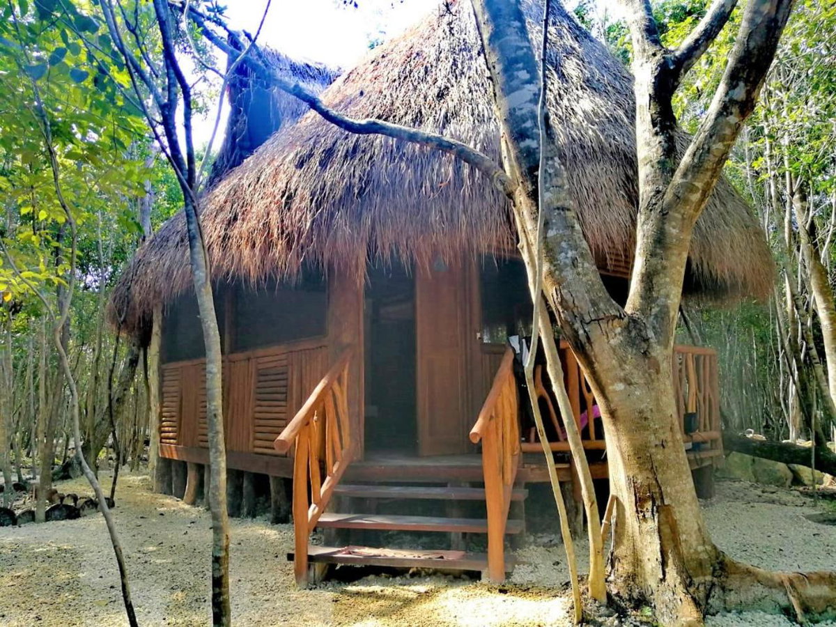 Aldea Maya-Ha Cabañas con cenotes, Mexique