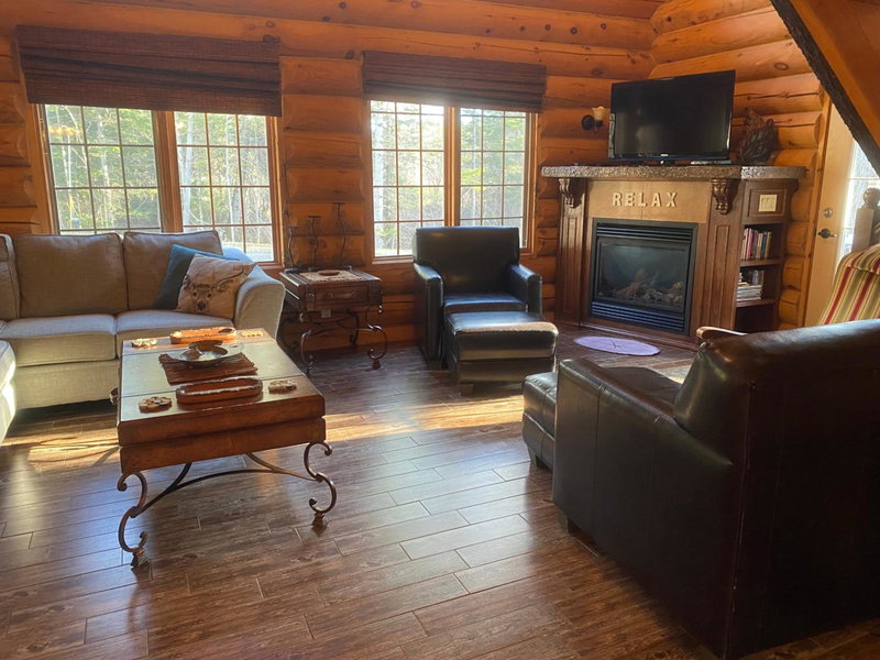 Le Chalet Le Bois Rond Des Ruisseaux, Saint-Tite-des-Caps, Canada