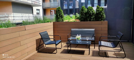 Pearl of the Old Town - Sunny terrace, Szczecin, Poland