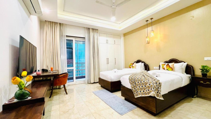 BluO Luxury Stay - Medicity - Balcony, Tub, TT, Gurgaon, India