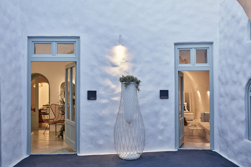 Limestone, Santorini, Greece