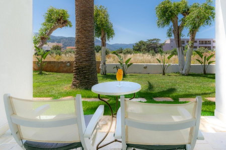 Drossia Palms Hotel and Nisos Beach Suites, Malia, Greece