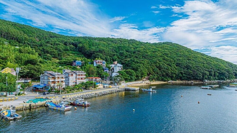 Way to Gonggogi Pension, Geoje, South Korea