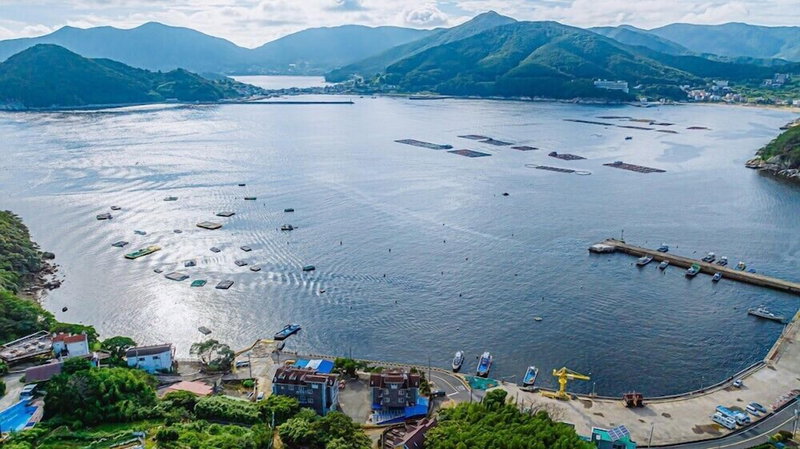 Way to Gonggogi Pension, Geoje, South Korea