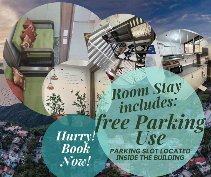 Cool at Wind Residences Tagaytay with FREE Use of Parking Space at Basement Building, Tagaytay, Philippines