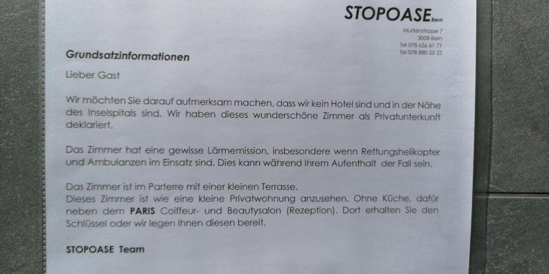 Stopoase, Bern, Switzerland