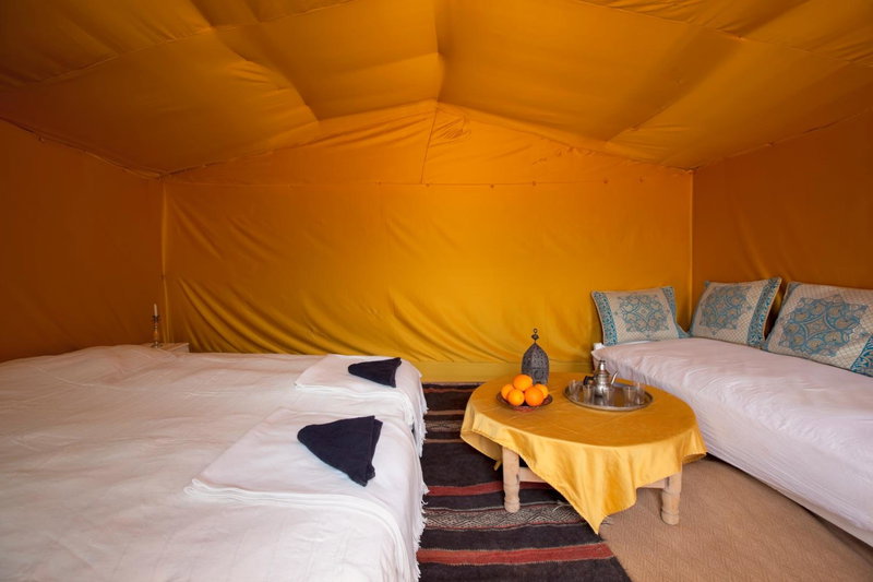 Bivouac La Dune Blanche, Mhamid, Morocco