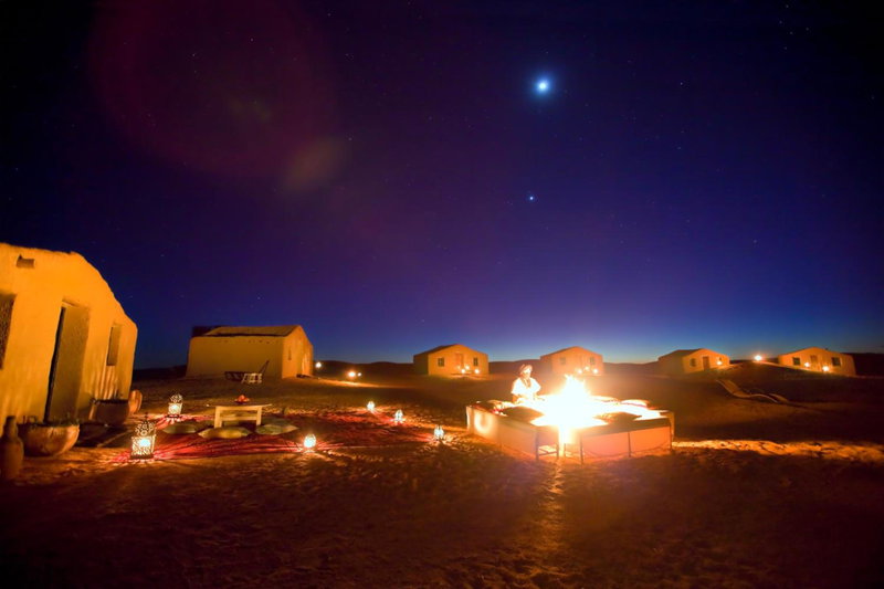 Bivouac La Dune Blanche, Mhamid, Morocco