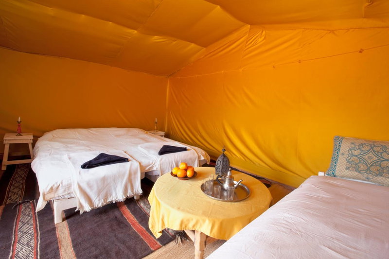 Bivouac La Dune Blanche, Mhamid, Morocco