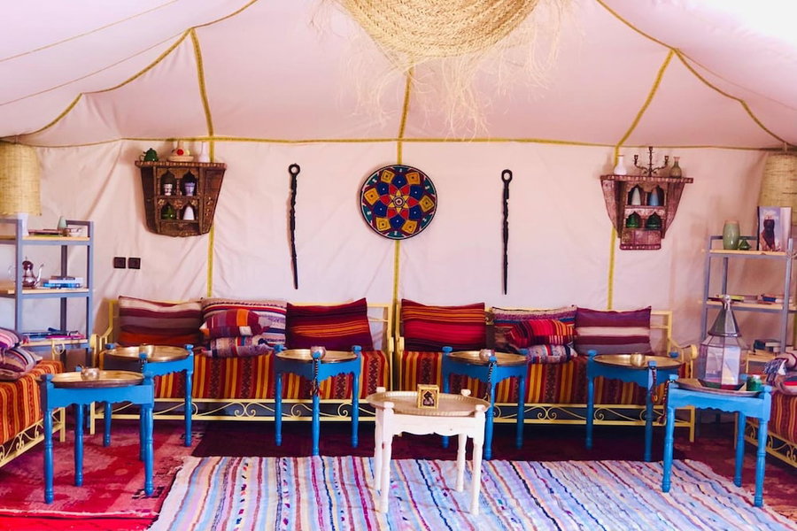 Pueblo Touareg, Taouz, Morocco