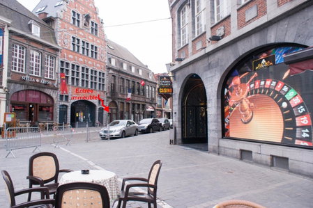 Les studios de la grand Place, Tournai, Belgium