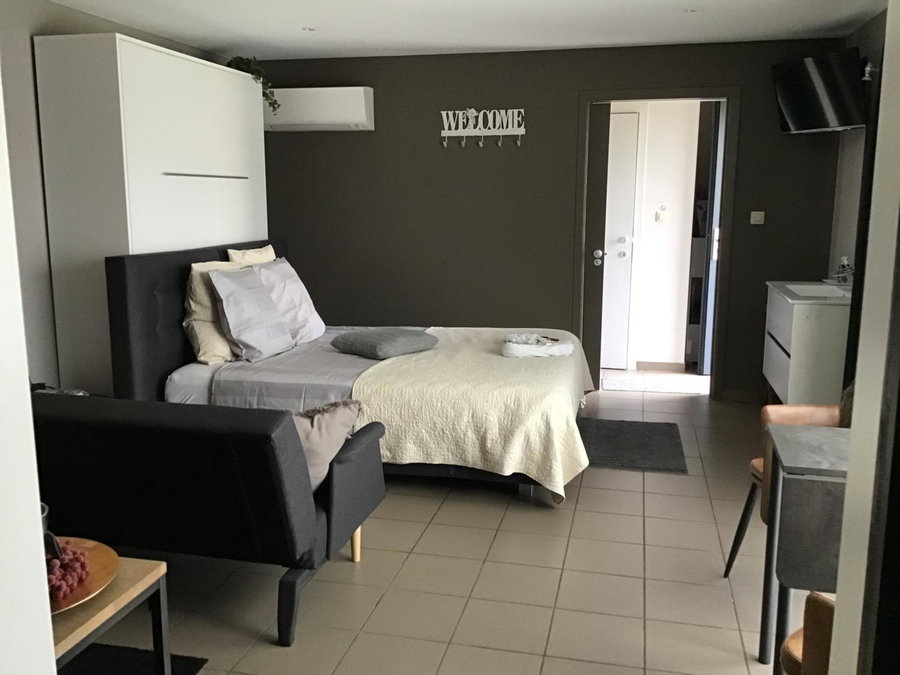 Studio Gardenroom Guesthouse De Steenberg met wellness & tuinzicht, Geel, Belgium