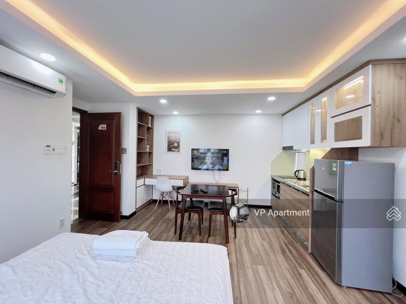 Apartment for rent in Ho Chi Minh City, Vietnam · Phu Nhuan District · 1 room, 1 bath