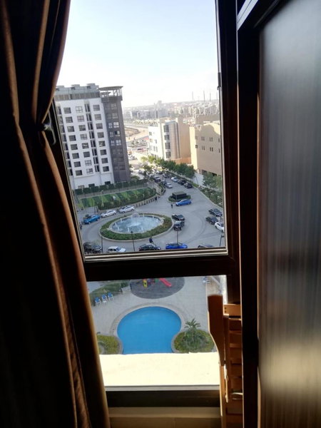 دوبلكس نيو بورتو كايرو القاهرة الجديدة park malls تكييف مركزي فرش مميز فندقي التجمع الخامس امام الجامعة الامريكية, Cairo, Egypt