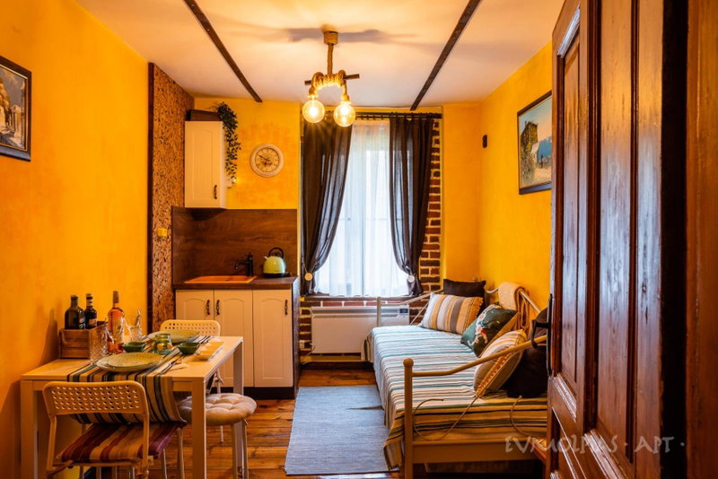Art apartment EVMOLPIAS near Roman stadium, Plovdiv, Bulgaria