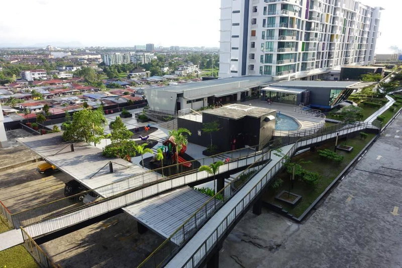 8pax Cozy Home Stay Jazz Suites 1 Vivacity Kuching Sarawak 3BR, Kuching, Malaysia
