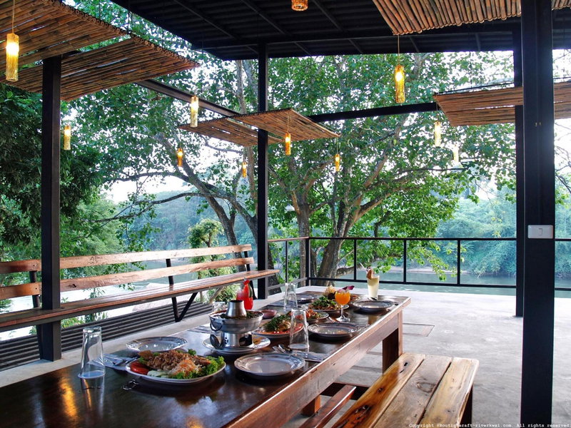 Boutique Raft Resort, River Kwai, Sai Yok, Thailand