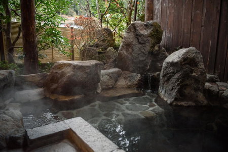 Yunohira Kamiyanagiya, Yufu, Japan