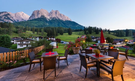 Bayern Resort Hotel - Adults only - mit Zugspitzblick - Eibsee-Nähe - Wellnessbereich - Naturpool im Sommer, Grainau, Germany