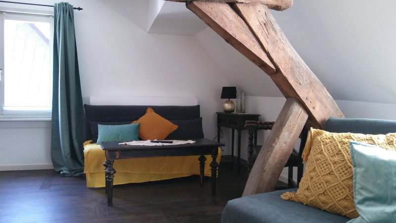 Manoir -1654- historisch schlafen in Monschaus Altstadt, Monschau, Germany