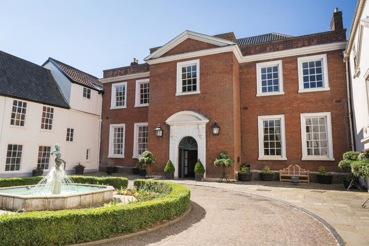 Hotel · The Assembly House in central Norwich, Norwich