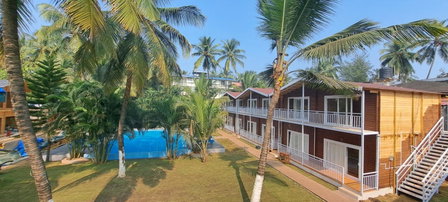 Shaan Coco Palms Beach Resort, Morjim, India