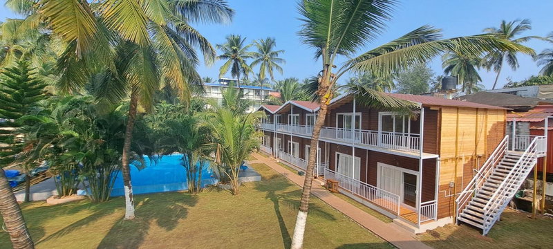 Shaan Coco Palms Beach Resort, Morjim, India