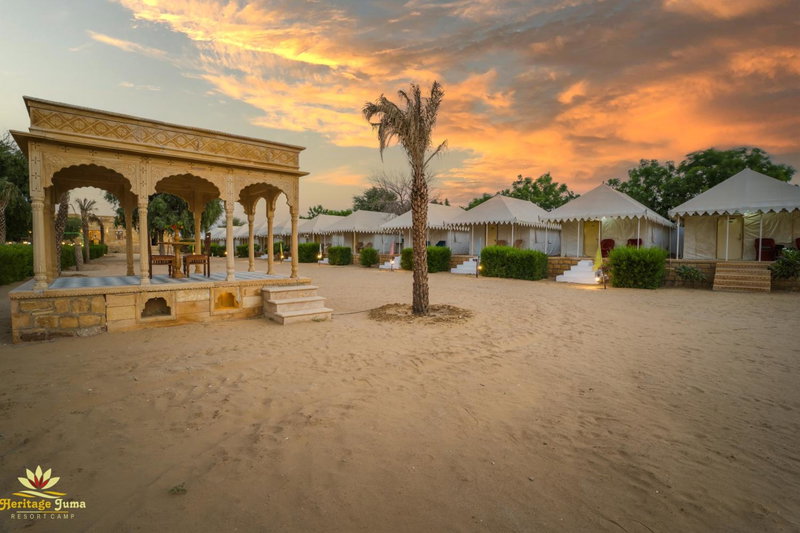 Heritage Juma Resort with swimming pool, Jaisalmer, India