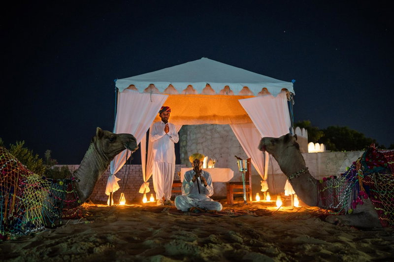 Heritage Juma Resort with swimming pool, Jaisalmer, India