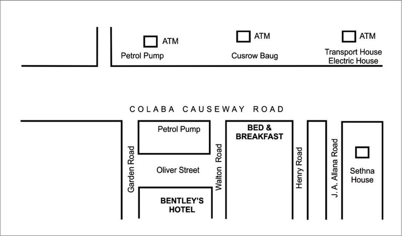 Bed and Breakfast at Colaba, Mumbai, India