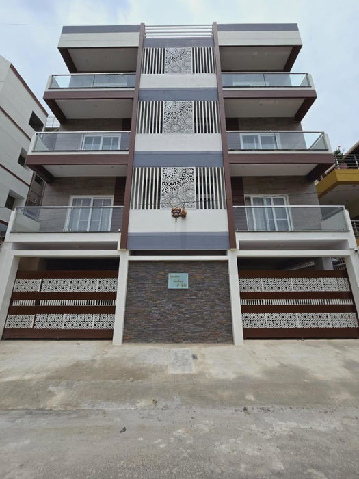 Nandan Enclave 2BHK & 3BHK Family Apartments in Mysore Parking & Kitchen, Mysore, India