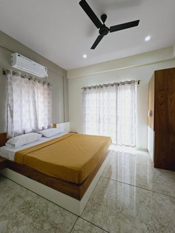 Nandan Enclave 2BHK & 3BHK Family Apartments in Mysore Parking & Kitchen, Mysore, India