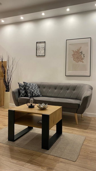 Nowoczesny Apartament w Dzierżoniowie - parter - balkon - pokój + sypialnia, Dzierżoniów, Poland