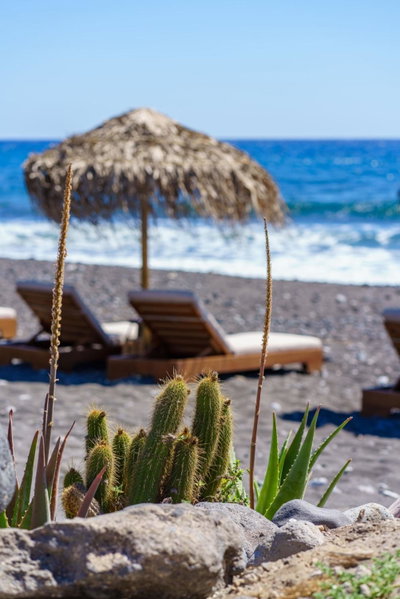 Beach Houses Santorini, Kamari, Greece