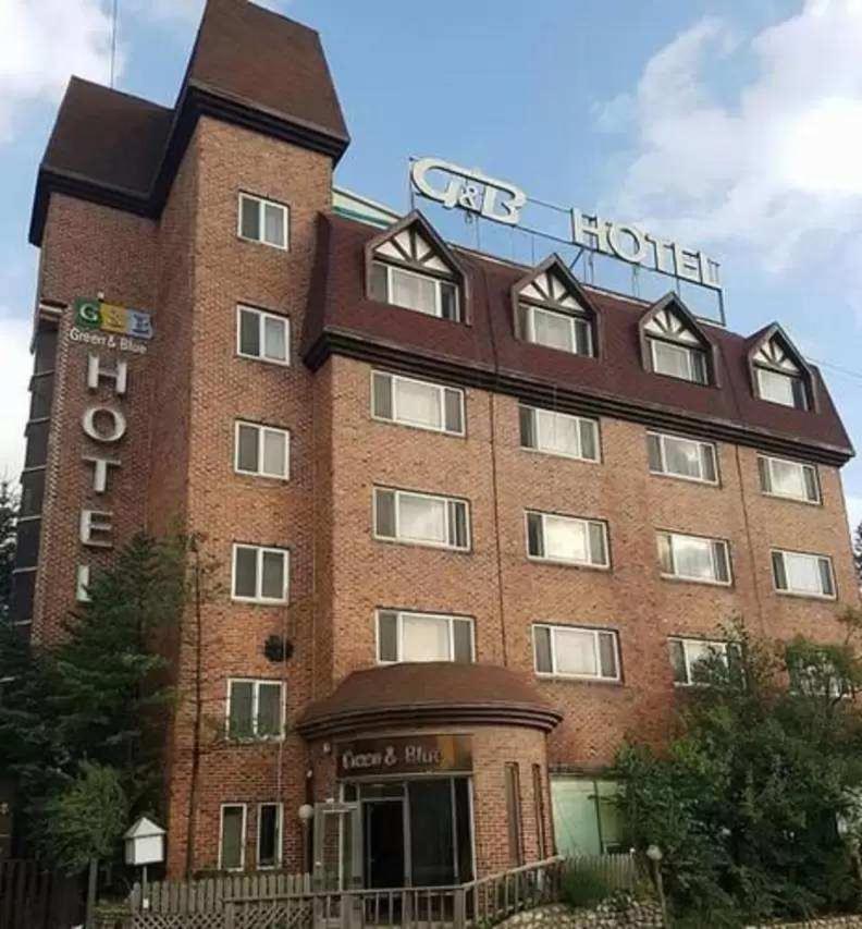 Hotel · Green and Blue Hotel, Pyeongchang