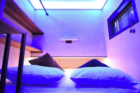 The Hyve Capsule hostel Amsterdam, Amsterdam, The Netherlands