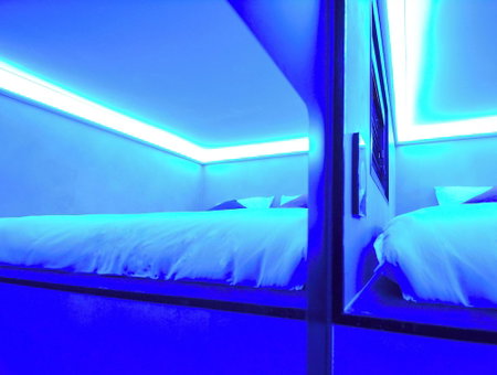 The Hyve Capsule hostel Amsterdam, Amsterdam, The Netherlands